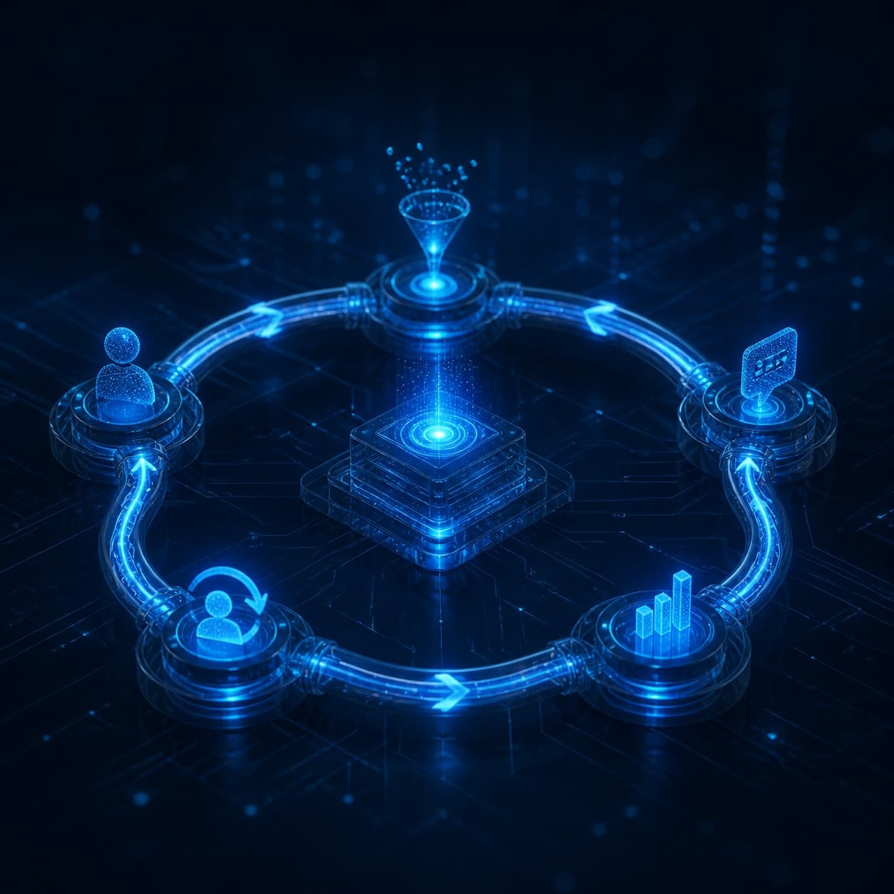 Custom AIS Empire visualization for CRM & Follow-Up Automation
